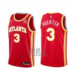 Camiseta Atlanta Hawks Kevin Huerter NO 3 Icon 2020-21 Rojo