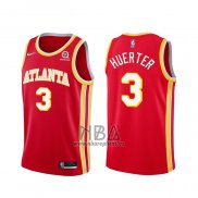 Camiseta Atlanta Hawks Kevin Huerter NO 3 Icon 2020-21 Rojo