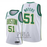 Camiseta Boston Celtics Tremont Waters NO 51 Ciudad 2019-20 Blanco