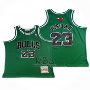 Camiseta Chicago Bulls Michael Jordan NO 23 Retro Verde