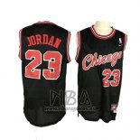 Camiseta Chicago Bulls Michael Jordan NO 23 Retro Negro