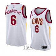 Camiseta Cleveland Cavaliers Levi Randolph NO 6 Association 2018 Blanco