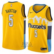 Camiseta Denver Nuggets Will Barton NO 5 Statement 2018 Amarillo