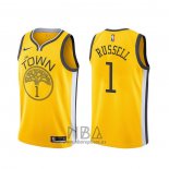 Camiseta Golden State Warriors D'angelo Russell Earned NO 1 Amarillo