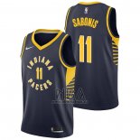 Camiseta Indiana Pacers Domantas Sabonis NO 11 Icon Azul