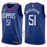 Camiseta Los Angeles Clippers Boban Marjanovic NO 51 Icon 2017-18 Azul