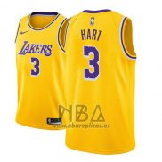 Camiseta Los Angeles Lakers Josh Hart NO 3 Icon 2018-19 Oro