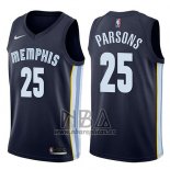 Camiseta Memphis Grizzlies Chandler Parsons NO 25 Icon 2017-18 Azul