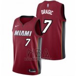 Camiseta Miami Heat Goran Dragic NO 7 2017-18 Rojo