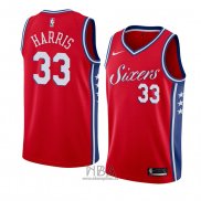 Camiseta Philadelphia 76ers Tobias Harris NO 33 Statement 2018 Rojo