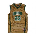 Camiseta St. Vincent-St. Mary LeBron James NO 23 Oro