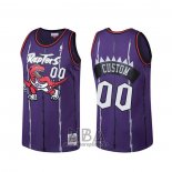 Camiseta Toronto Raptors Personalizada Hardwood Classics Violeta