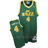 Camiseta Utah Jazz Adrian Dantley NO 4 Retro Verde