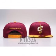 Gorra Cleveland Cavaliers Snapback Amarillo Rojo