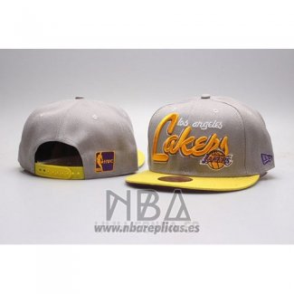 Gorra Los Angeles Lakers Snapback Gris