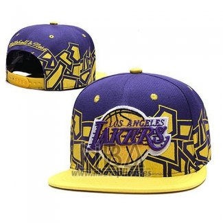 Gorra Los Angeles Lakers Violeta Amarillo