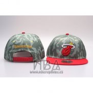 Gorra Miami Heat Snapback Verde