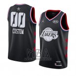 Camiseta All Star 2019 Los Angeles Lakers Personalizada Negro