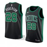 Camiseta Boston Celtics Jeff Roberson NO 28 Statement 2018 Negro