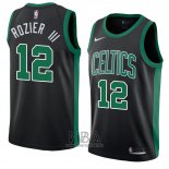 Camiseta Boston Celtics Terry Rozier NO 12 Statement 2018 Negro