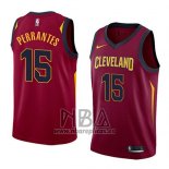 Camiseta Cleveland Cavaliers London Perrantes NO 15 Icon 2018 Rojo