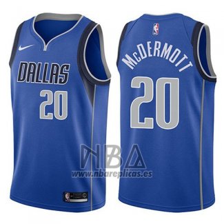 Camiseta Dallas Mavericks Doug Mcdermott NO 20 Icon 2017-18 Azul