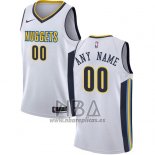 Camiseta Denver Nuggets Personalizada 2017-18 Blanco