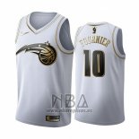 Camiseta Golden Edition Orlando Magic Evan Fournier NO 10 2019-20 Blanco