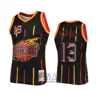 Camiseta Houston Rockets James Harden NO 13 Negro