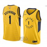 Camiseta Indiana Pacers Lance Stephenson NO 1 Statement 2018 Amarillo