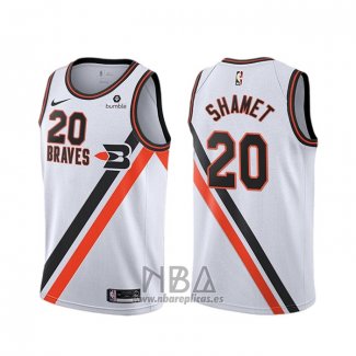 Camiseta Los Angeles Clippers Landry Shamet NO 20 Classic Edition 2019-20 Blanco