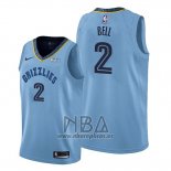 Camiseta Memphis Grizzlies Jordan Bell NO 2 Statement 2019-20 Azul