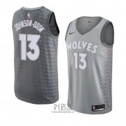 Camiseta Minnesota Timberwolves Darius Johnson-Odom NO 13 Ciudad 2018 Gris