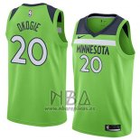 Camiseta Minnesota Timberwolves Josh Okogie NO 20 Statement 2018 Verde