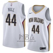 Camiseta New Orleans Pelicans Solomon Hill NO 44 Association 2018 Blanco