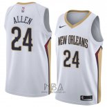 Camiseta New Orleans Pelicans Tony Allen NO 24 Association 2018 Blanco