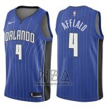 Camiseta Orlando Magic Arron Afflalo NO 4 Icon 2017-18 Azul