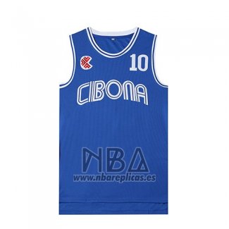 Camiseta Pelicula Cibona Petrovic NO 10 Azul