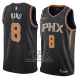 Camiseta Phoenix Suns George King NO 8 Statement 2018 Negro