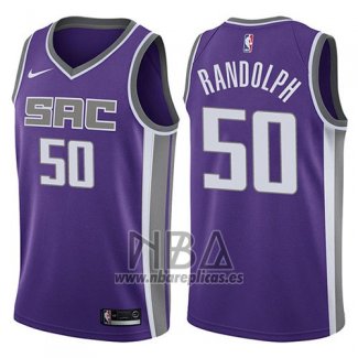 Camiseta Sacramento Kings Zach Randolph NO 50 Icon 2017-18 Violeta