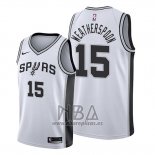 Camiseta San Antonio Spurs Quinndary Weatherspoon NO 15 Association 2019-20 Blanco