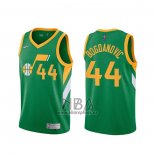 Camiseta Utah Jazz Bojan Bogdanovic NO 44 Earned 2020-21 Verde