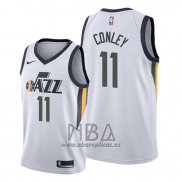 Camiseta Utah Jazz Mike Conley NO 11 Association Blanco