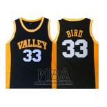 Camiseta Valley Larry Bird NO 33 Negro