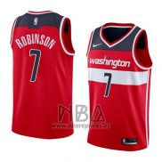 Camiseta Washington Wizards Devin Robinson NO 7 Icon 2018 Rojo