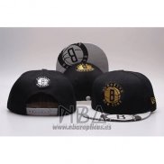 Gorra Brooklyn Nets Snapback Gris Negro