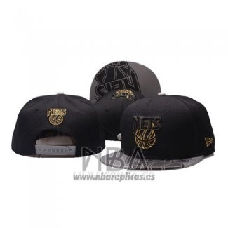 Gorra Brooklyn Nets Snapback Negro Gris