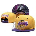 Gorra Los Angeles Lakers Amarillo Violeta