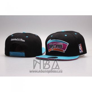 Gorra San Antonio Spurs Snapback Negro Azul