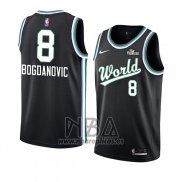 Camiseta 2019 Rising Star Bogdan Bogdanovic NO 8 USA Negro